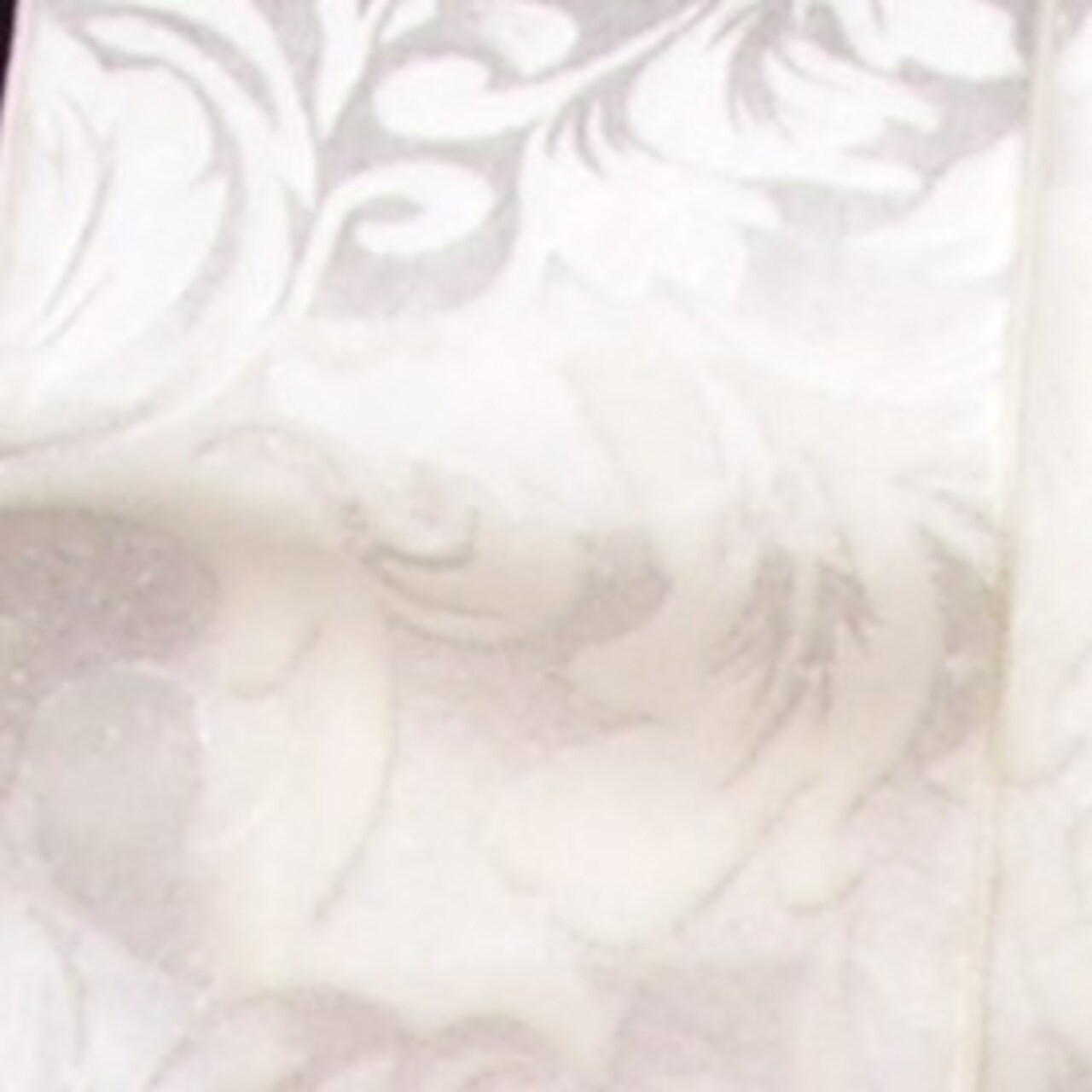 The Ribbon People Ivory Floral Wired Craft Ribbon 2.5" x 20 Yards